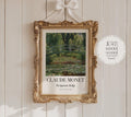 Claude Monet Poster · Japanische Brücke 1899 · Garten von Giverny · Impressionismus Seerosen Kunstdruck · Vintage Deko Print ohne Rahmen