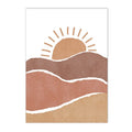 Poster Kinderzimmer Regenbogen Sonne Berge Kaktus Herz I Kinderzimmer Bilder I Wand Deko I Kunst Druck I Deko Print I ohne Rahmen